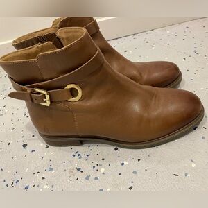 Hush Puppies leather ankle boots